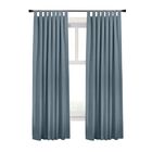 Ventura Blackout Tab Top Window Curtain Panel Pair, , alternate image number null