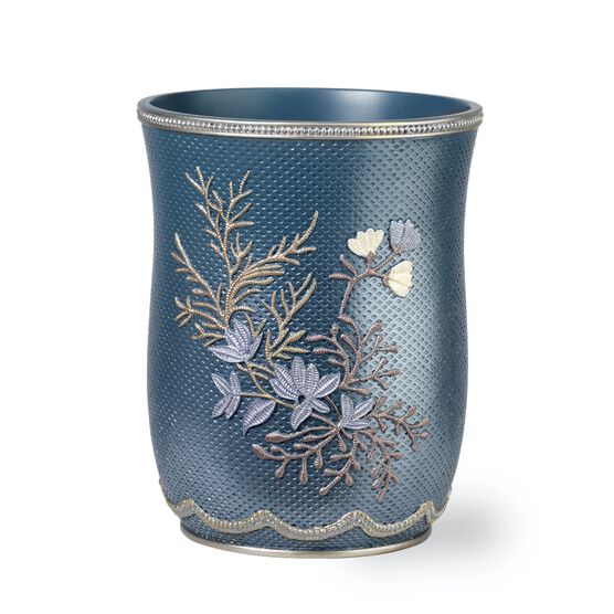 Capri Waste Basket, BLUE, hi-res image number null