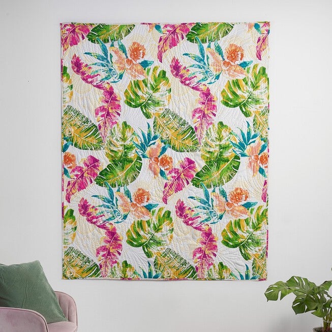 Tropics Throw Blanket, , on-hover image number null