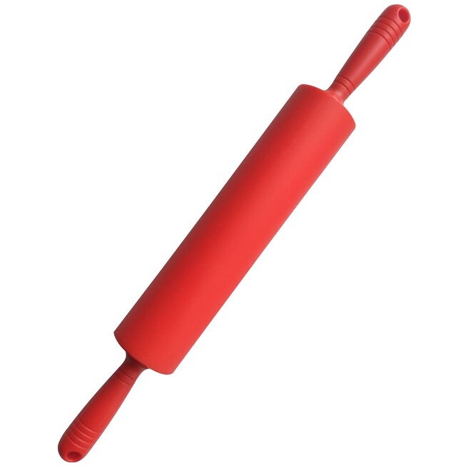 Silicone Rolling Pin, RED, hi-res image number 0