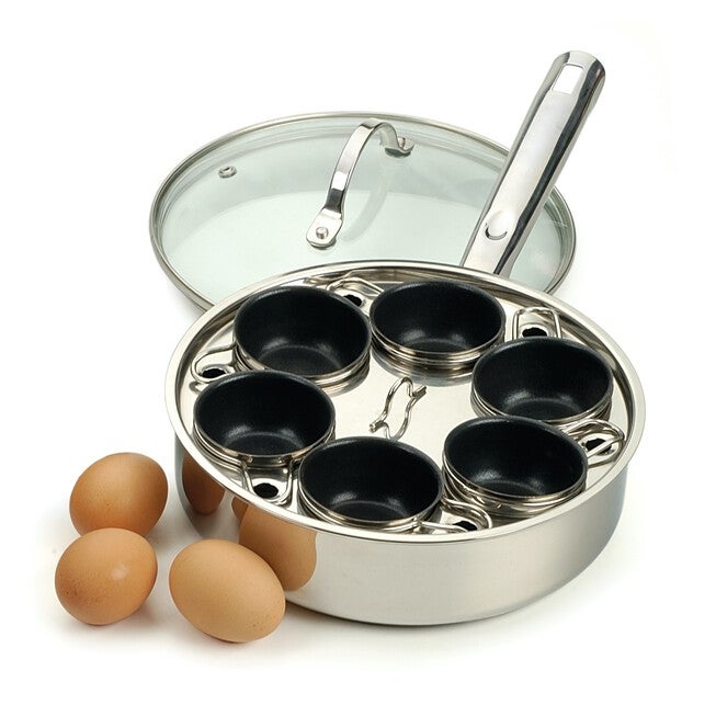6 Egg Poacher Set, , on-hover image number null