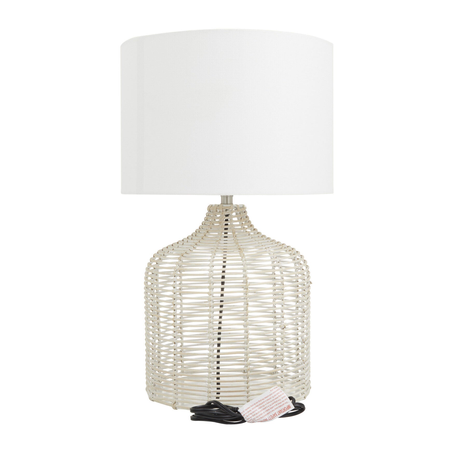 Beige Coastal Table Lamp, , on-hover image number 1