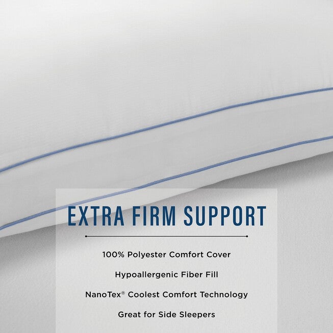 SensorPEDIC SofLOFT Extra Firm Density Pillow 2 Pack, , alternate image number null