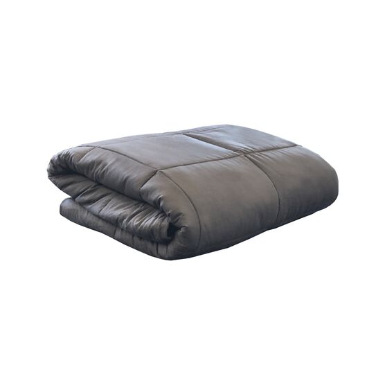 Plush 15lb Weighted Blanket with Washable Cover , , alternate image number null