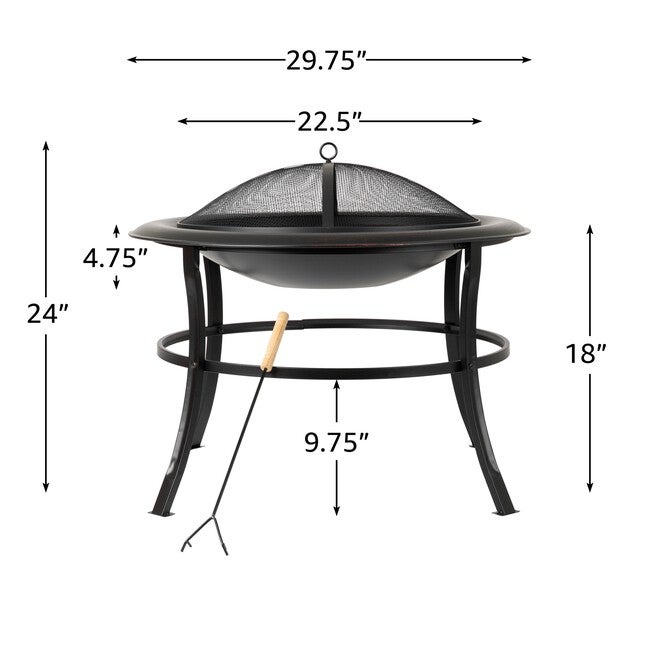 Tokia Round Fire Pit, , alternate image number 6