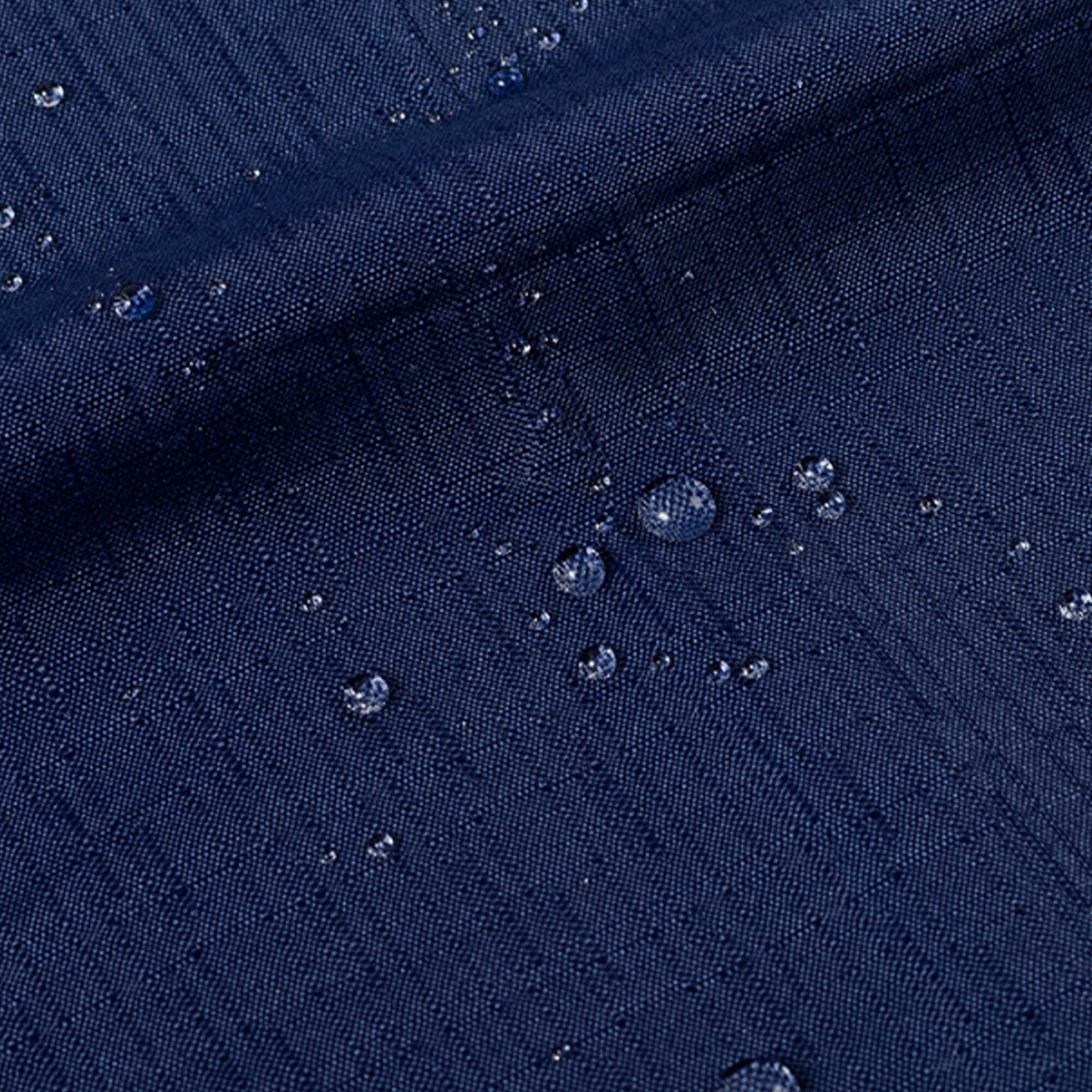 Slub Linen Texture Shower Curtain with Snap-in Liner, Hooks Included, NAVY, alternate image number 2