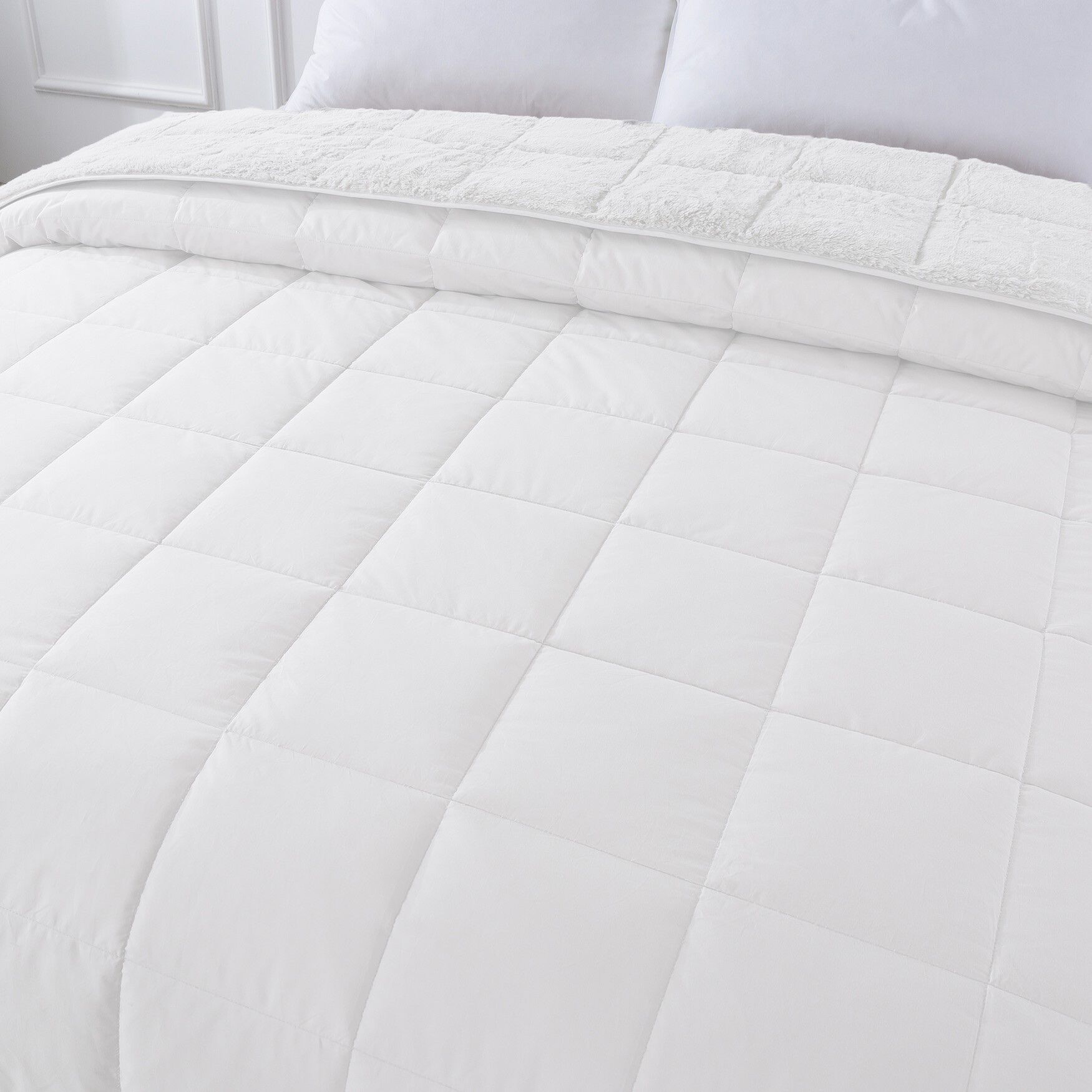 Cozy Down Reversible Comforter, , alternate image number 4