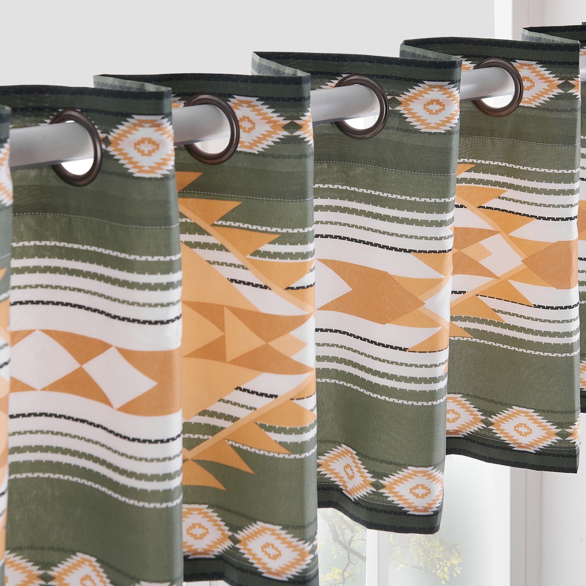 Zuma Window Treatment Valance Curtains, CACTUS, alternate image number 3