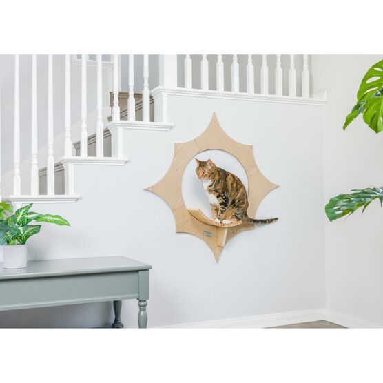 Sun Shape Cat Wall Shelves, , alternate image number null