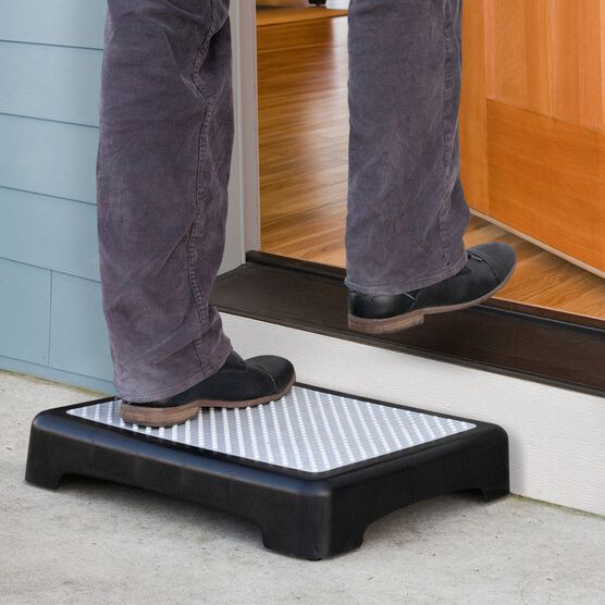 Non-Slip Outdoor Step, BLACK MATTE, hi-res image number null