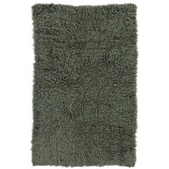 Flokati Olive Rug