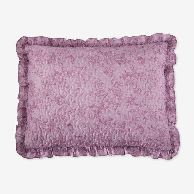 Jane Ruffle Edge Shams, VIOLET, hi-res image number 0