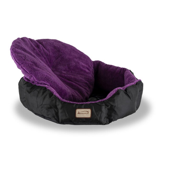 Armarkat Large, Soft Cat Bed In Purple And Black - C101Nh/Zh Cat Bed, , alternate image number 6