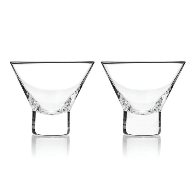 Heavy Base Crystal Martini Glasses, , alternate image number 4