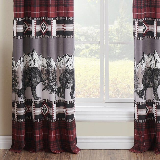 Timberline Window Curtain Panel Pair, , alternate image number null