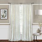 Harper Criss-Cross Window Curtain Panel - 50x63, , on-hover image number 1