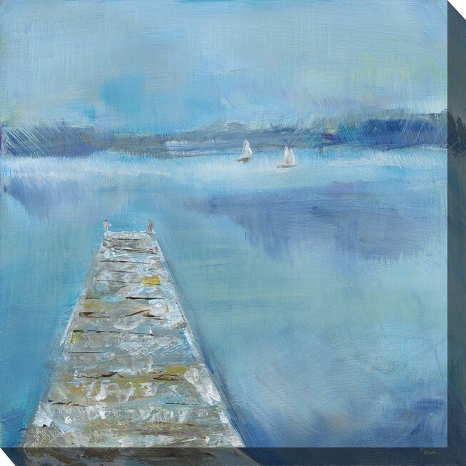 Shaky Dock Outdoor Wall Art, MULTI, hi-res image number 0