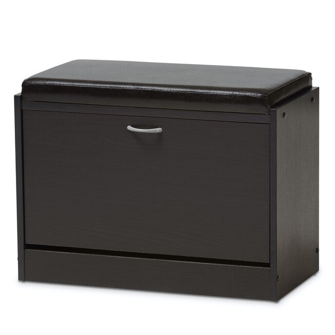 Shoe-Rack Bench Furniture, EXPRESSO BROWN, hi-res image number null