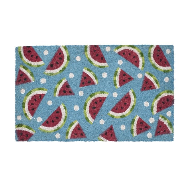 Watermelons Coir Mat With Vinyl Backing Floor Coverings, MULTI, hi-res image number null