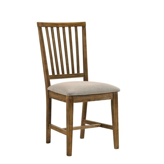 Side Chair (Set-2), TAN WEATHERED OAK, hi-res image number null