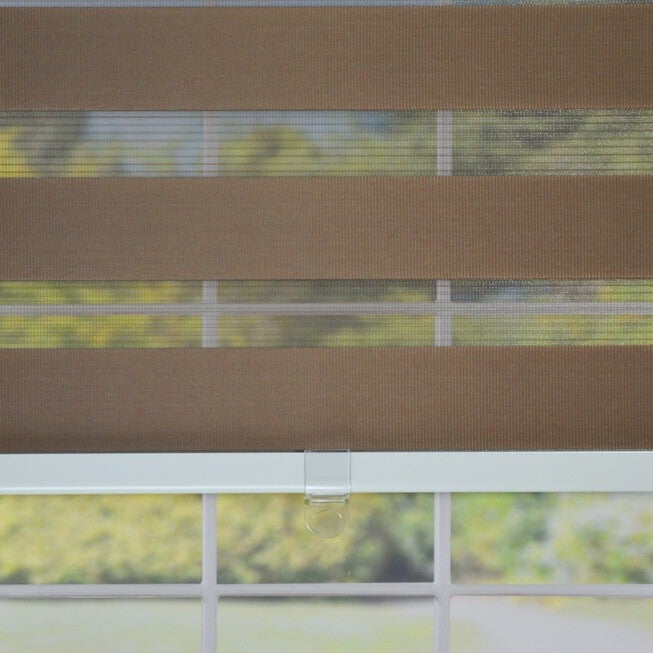 Cordless Zebra Slimline Privacy Window Shade Window, , alternate image number null