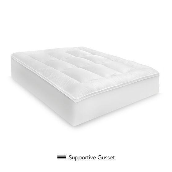 SensorPEDIC MemoryLOFT Classic 2.5-Inch Memory Foam and Fiber Mattress Topper, , alternate image number null