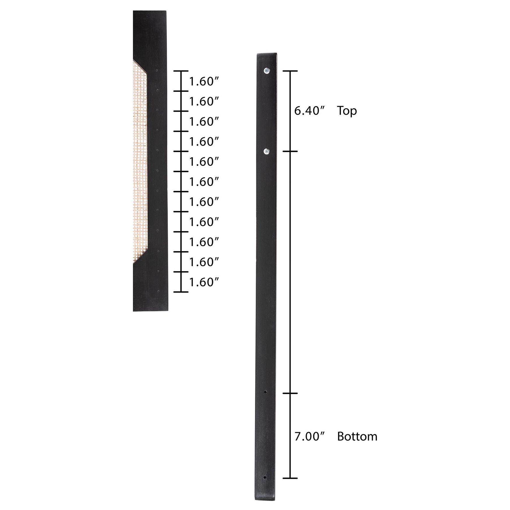 Lainer Modern Bohemian Bamboo Queen Size Headboard, , alternate image number 21