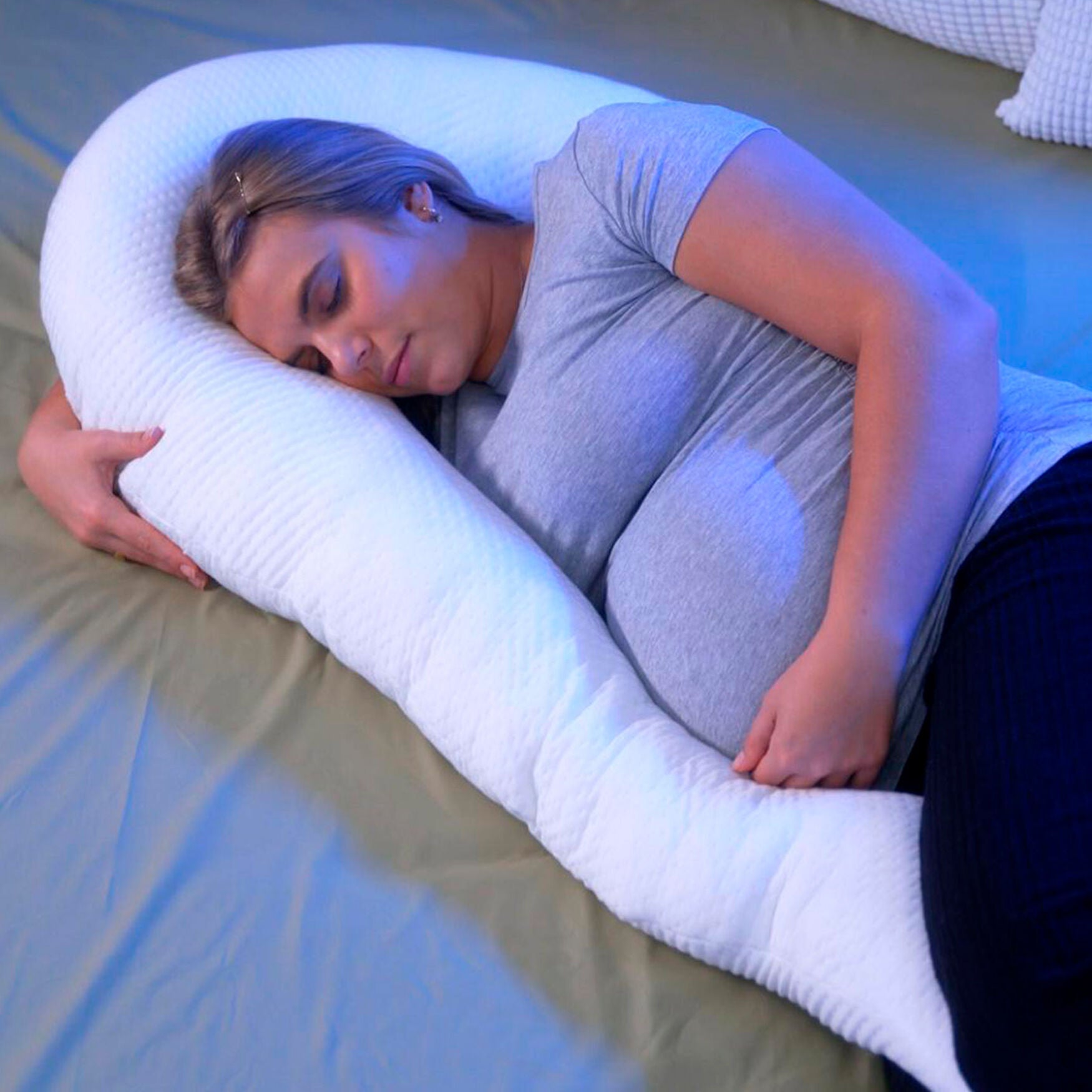 Contour Swan Body Pillow, , alternate image number 4