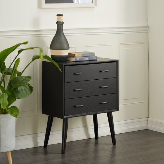 Black Pine Modern Chest, 29x24x12, , alternate image number null
