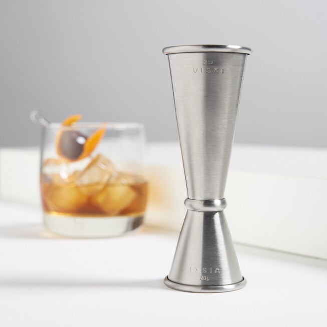 Large Stainless Steel Japanese Style Jigger, , on-hover image number 1