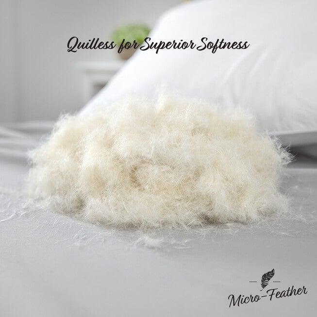 SensorPEDIC Micro-Feather Plush Pillows - 2 Pack, , on-hover image number null
