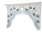 Bloomfield Collection in Floral Design 100% Cotton Tufted Chenille Valance , , alternate image number null
