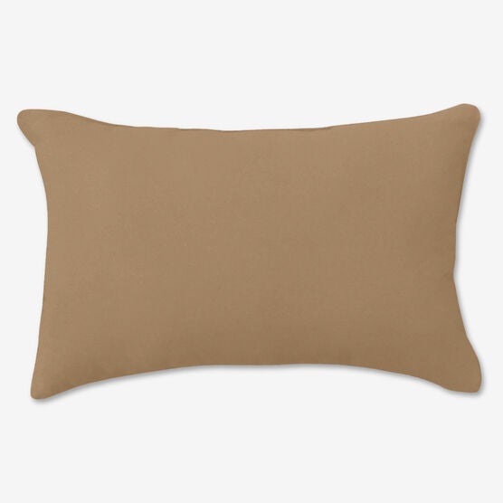 20" x 13" Lumbar Pillow, KHAKI, hi-res image number null