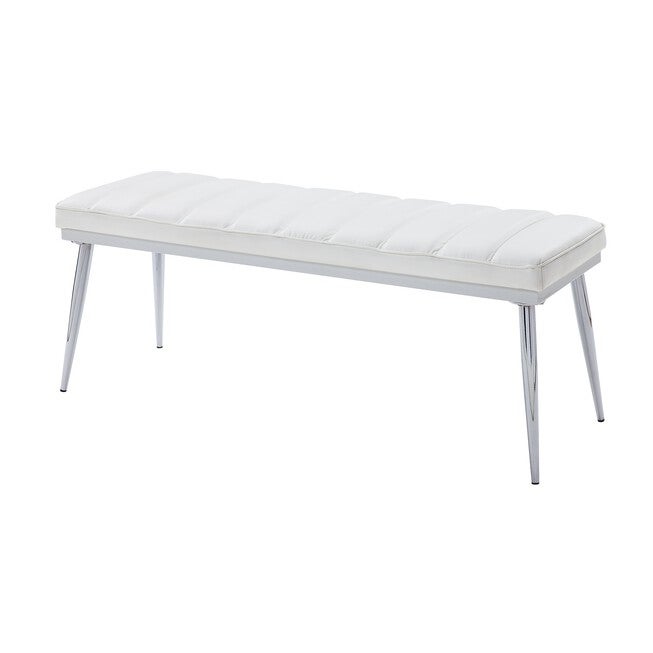 Bench, WHITE CHROME, hi-res image number null