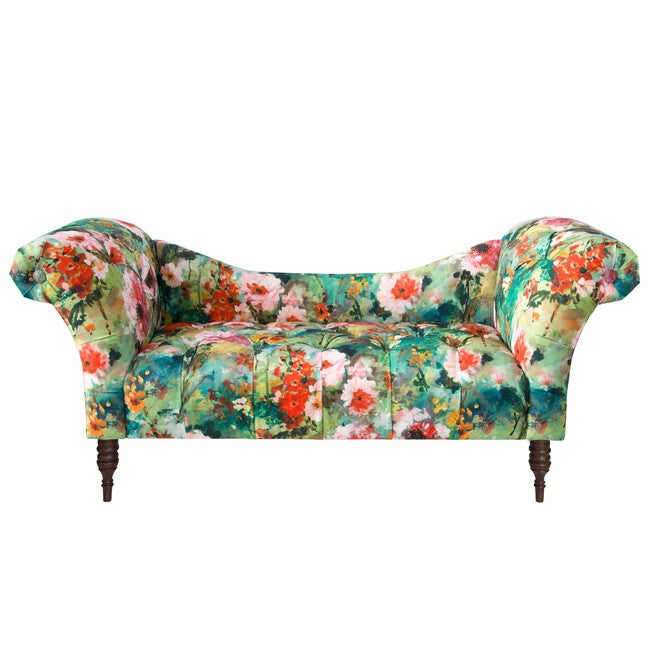 Tufted Chaise Lounge, JULIET MULTI, hi-res image number null
