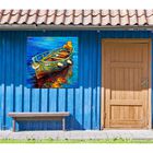 Spiro's Skiff Outdoor Wall Art, , on-hover image number null