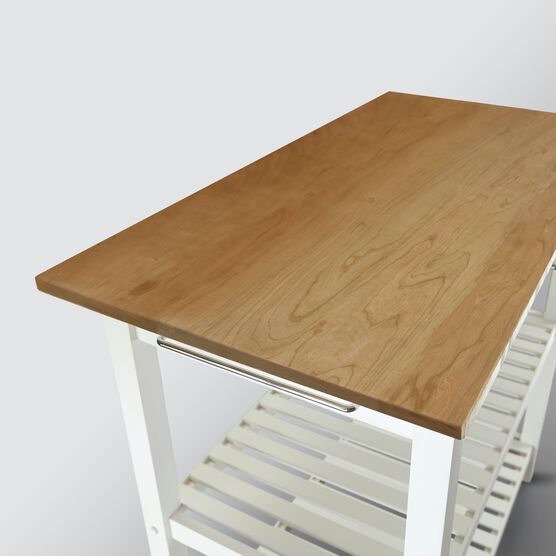 Kitchen Island with Solid American Cherry Top, , alternate image number null