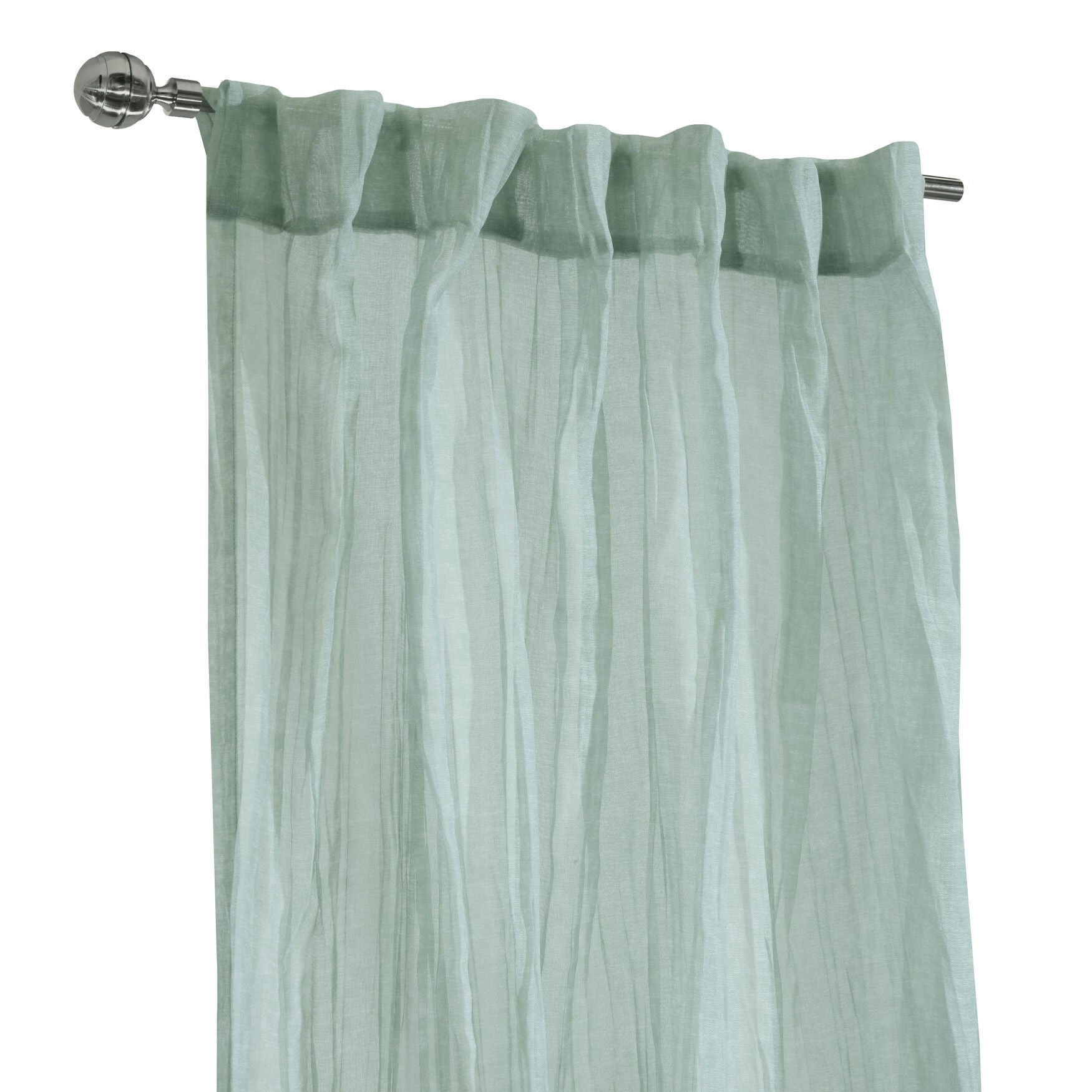Paloma Sheer Dual Header Curtain Panel, , alternate image number 23