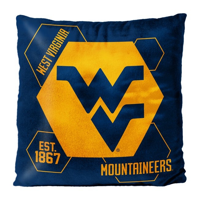 West virginia Connector Velvet Reverse Pillow, MULTI, hi-res image number 0