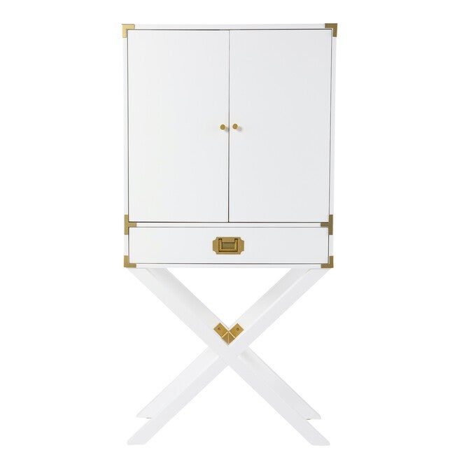 Campaign Tall Bar Cabinet W Storage, , on-hover image number null