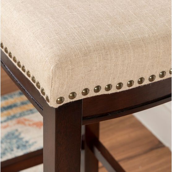 Crowell Linen Barstool, , alternate image number null