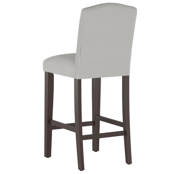 Stripe Camelback Barstool, , alternate image number null