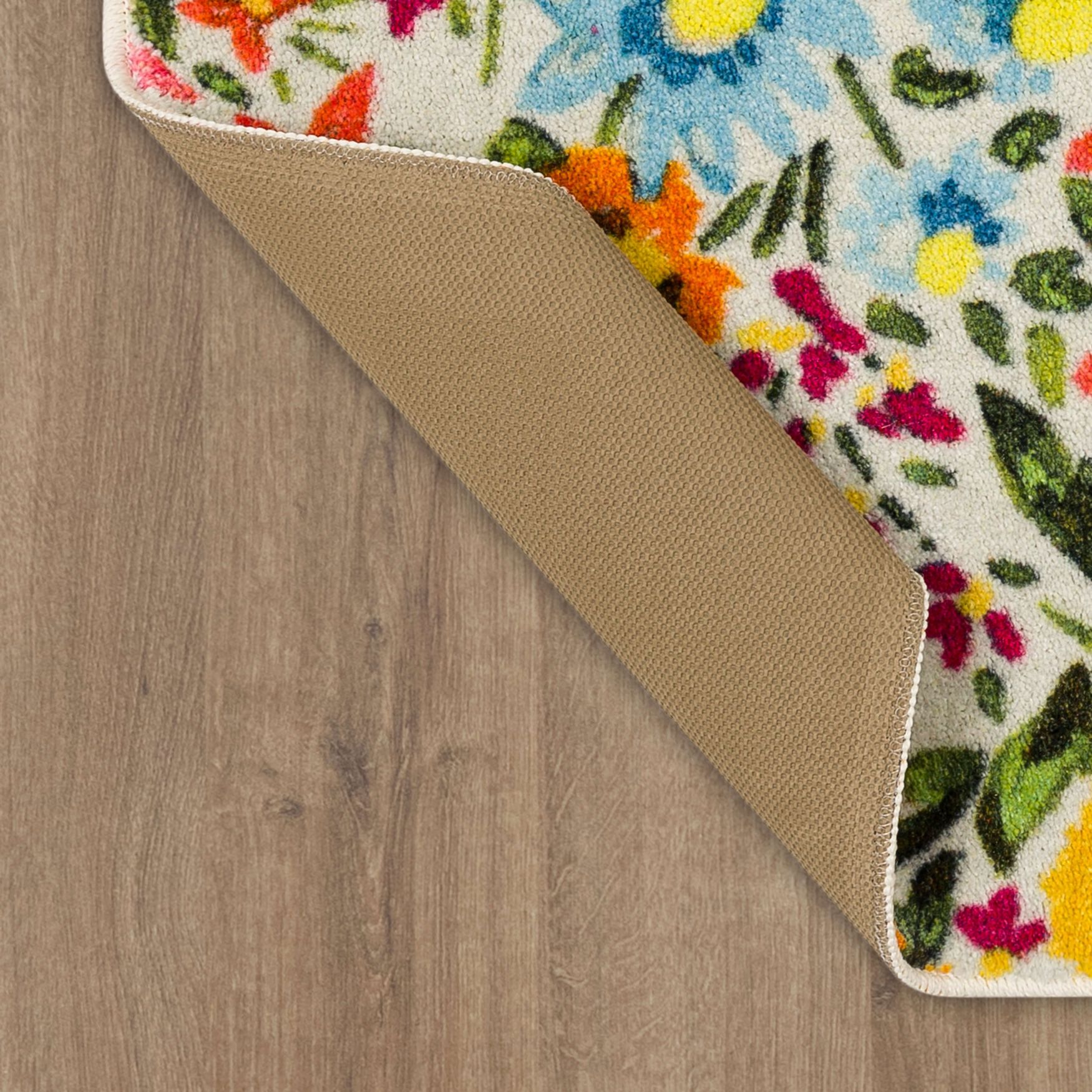 Flower Field Kitchen Rug, , alternate image number 2