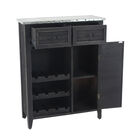 Black Farmhouse Wood Wine Storage, 36 x 32, , alternate image number null