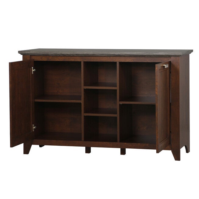 Kenneth 2 Door Credenza File Cabinet File Cabinet, , alternate image number null