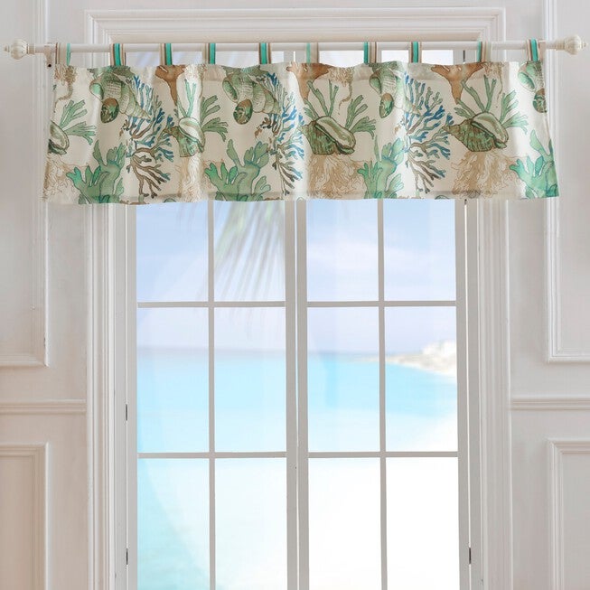 Atlantis Jade Window Valance , JADE, hi-res image number 0