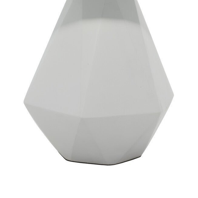 Light Grey Ceramic Transitional Table Lamp, , alternate image number null