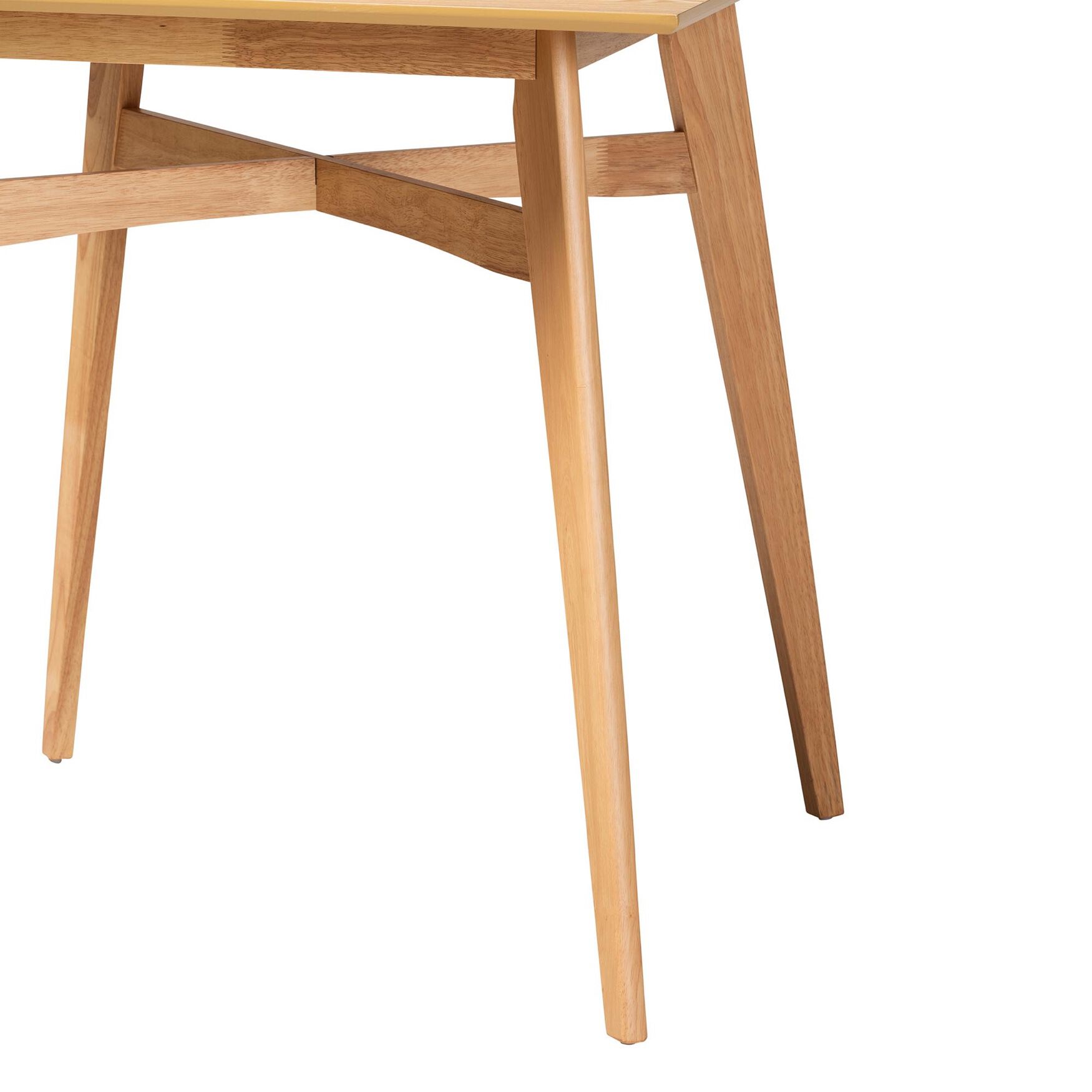 Leena Mid-Century Modern Black Finished Wood Counter Height Pub Table, , alternate image number 9