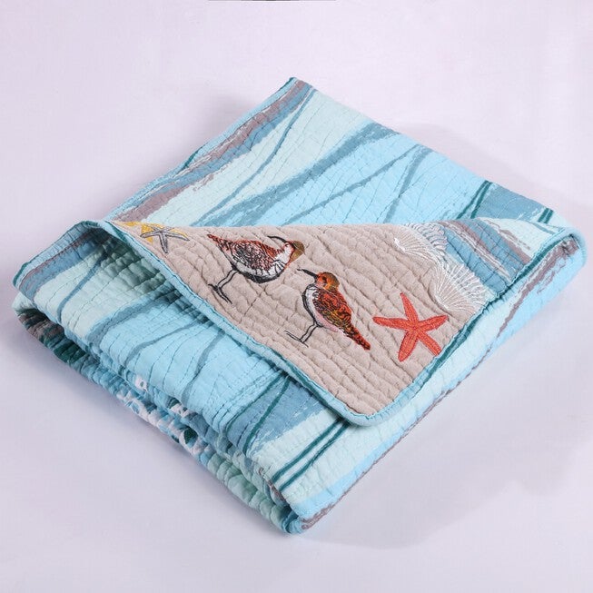 Maui Quilted Throw Blanket, , on-hover image number 1