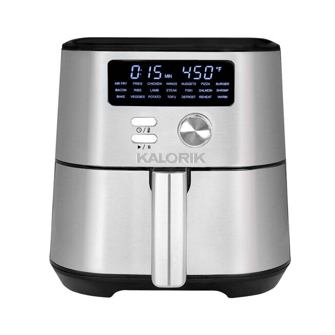 Kalorik MAXX 4 Quart Digital Air Fryer, BLACK, hi-res image number 0